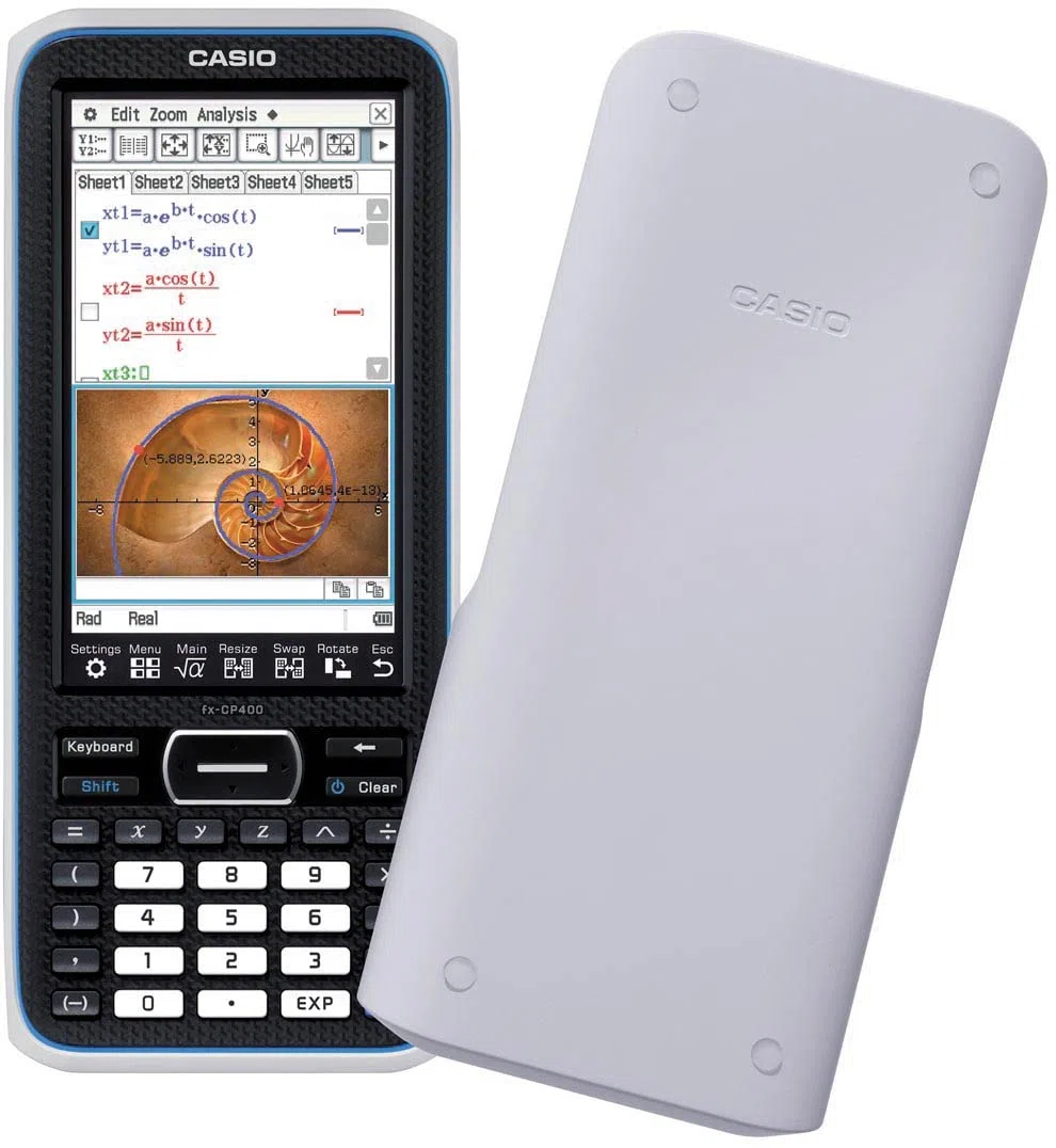Casio Calculatrice Graphique Formelle fx-CP400+E