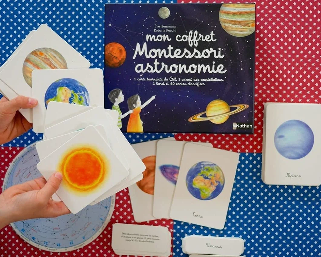 Mon coffret Montessori astronomie dès 5 ans
