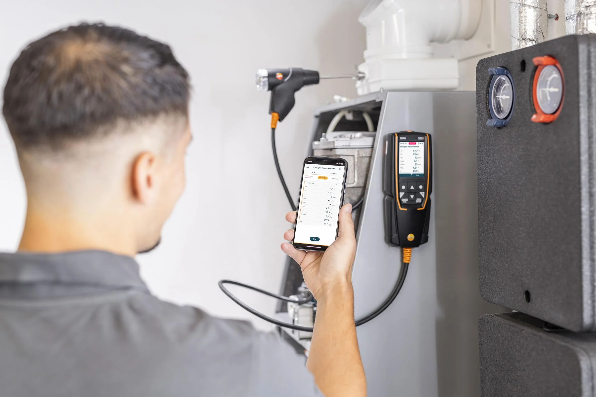 Testo 310 (2ème génération) Kit d'imprimante