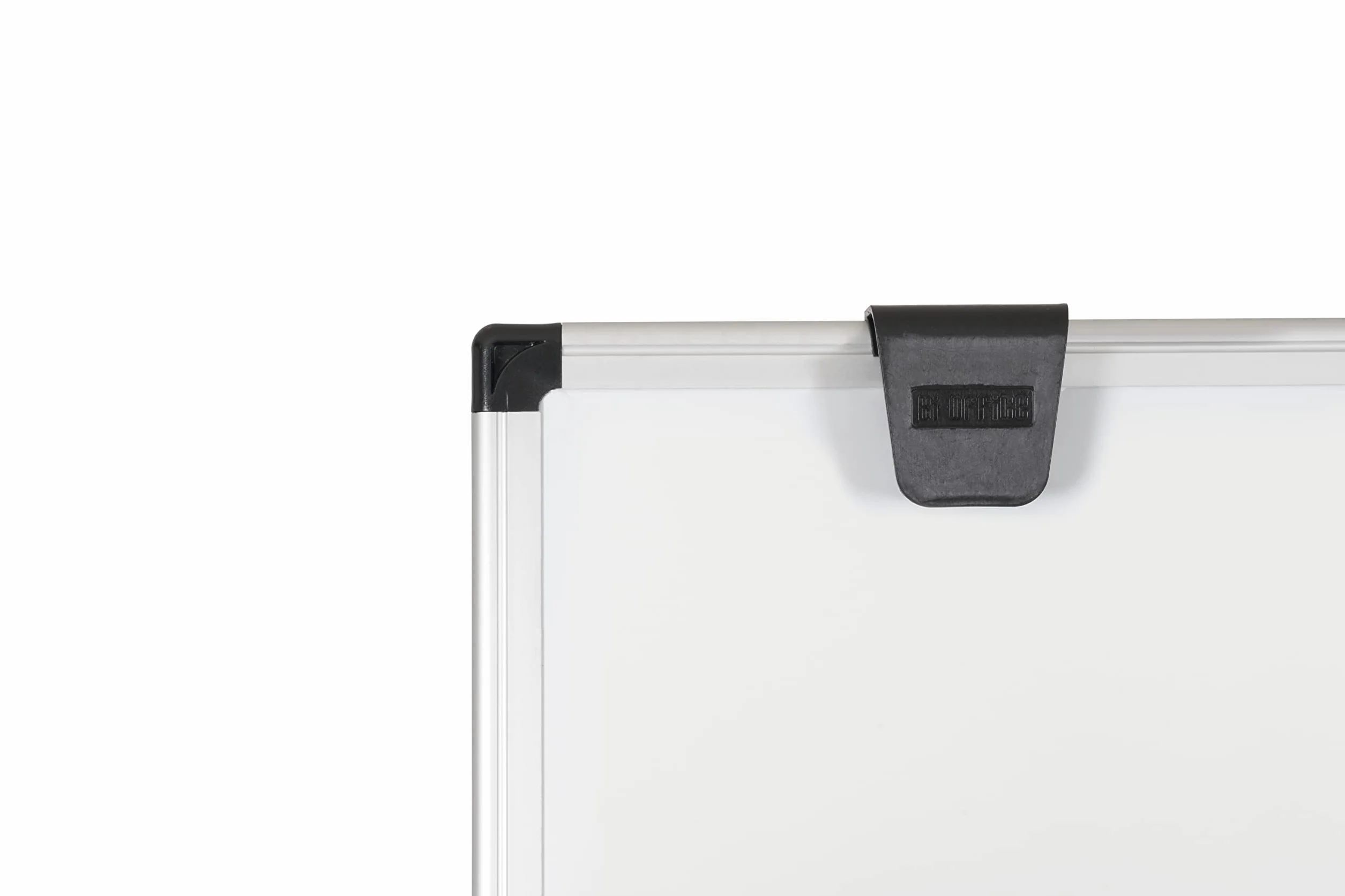 Bi-Office Earth Kyoto Chevalet de Conférence Trépied Non Magnétique, 70 X 100 cm (Taille Euro), Surface Effaçable à Sec, Cadre en Aluminium