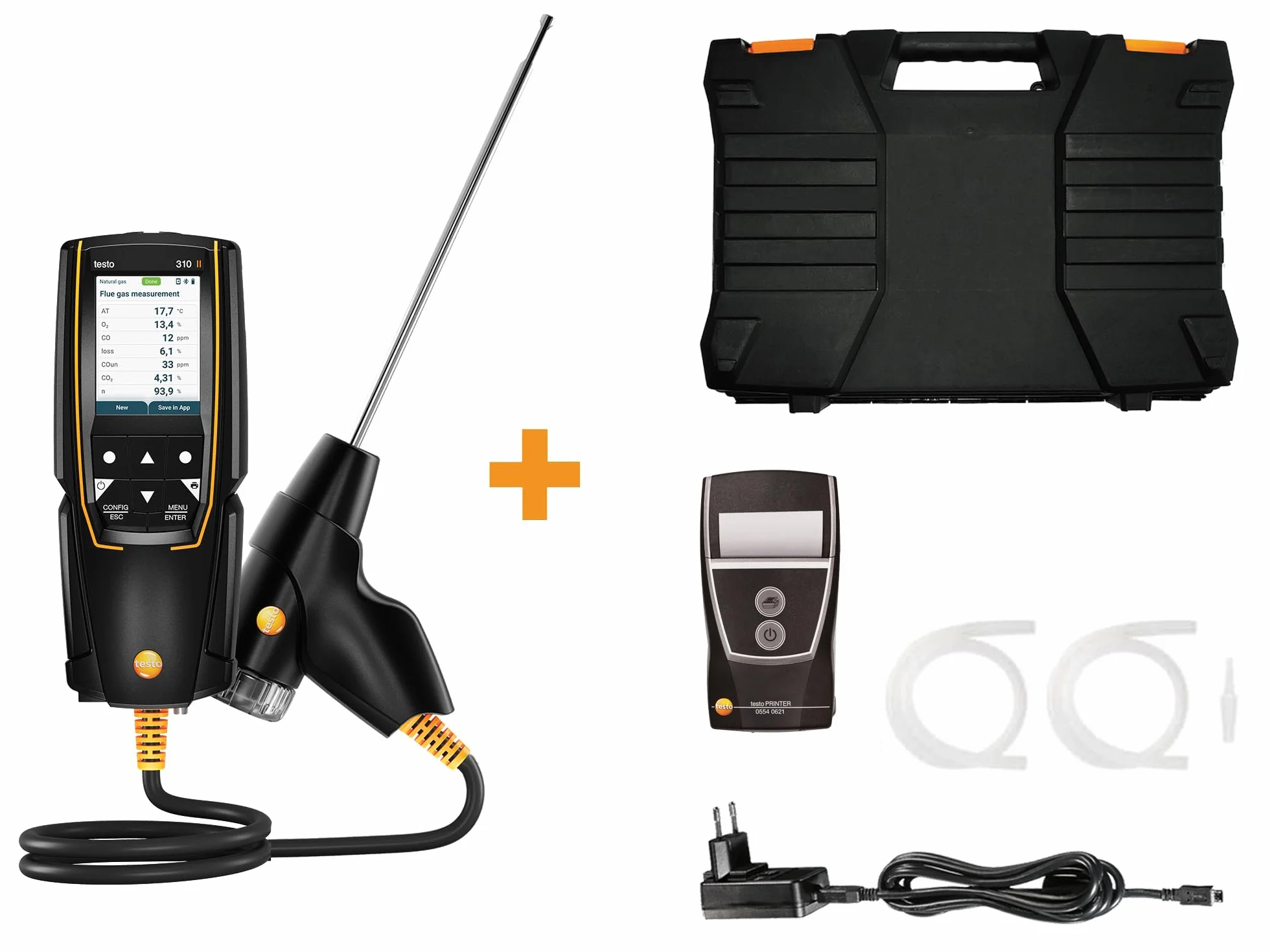 Testo 310 (2ème génération) Kit d'imprimante