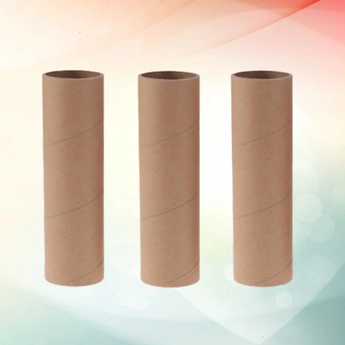 EXCEART 30 Pièces Tubes d'Expédition en Carton Kraft Ronds pour Artisanat et Affiches