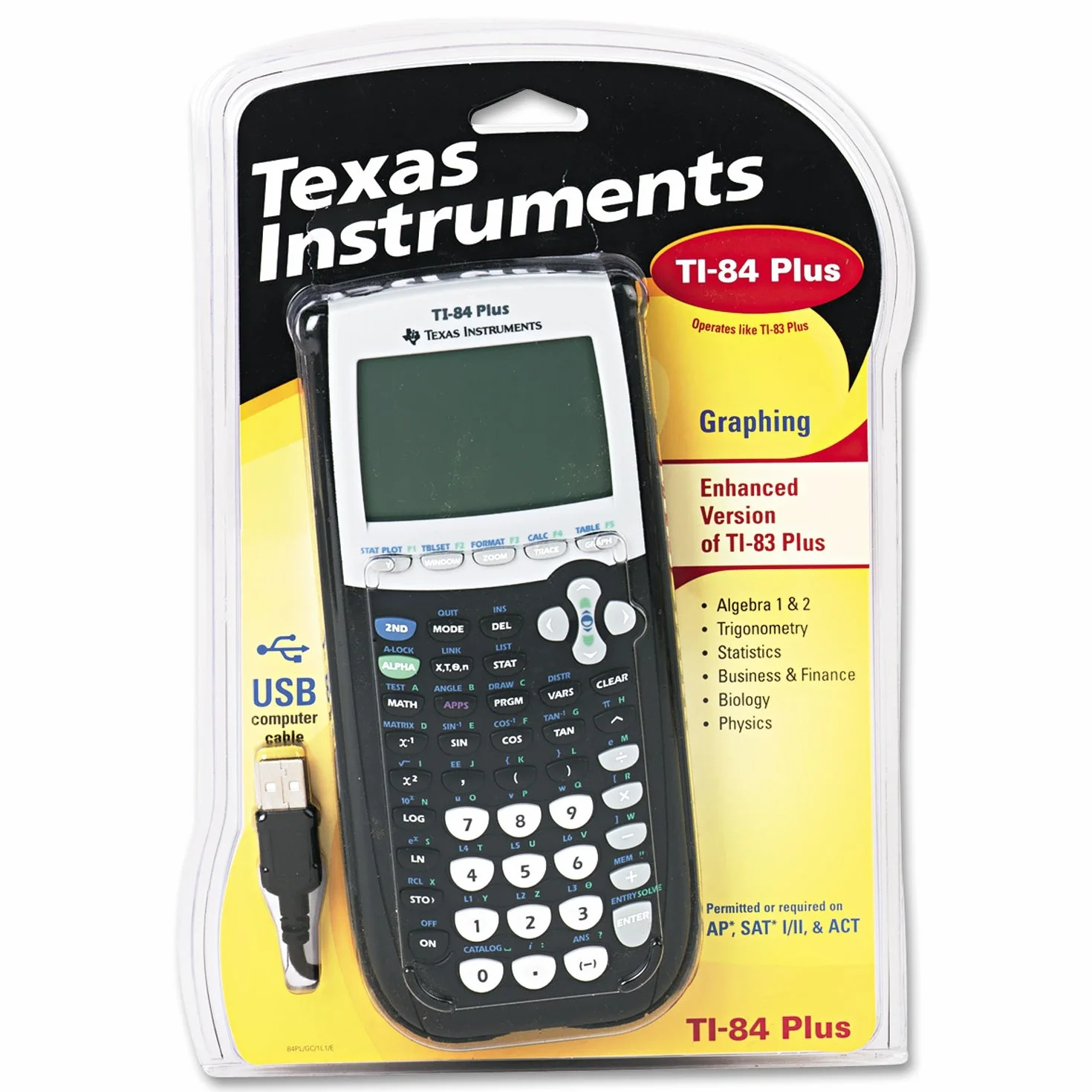Texas Instruments TI 84 Plus Calculatrice graphique