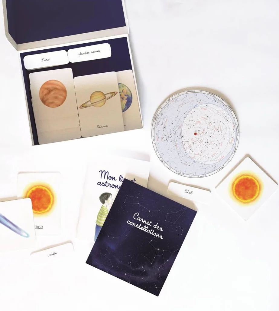 Mon coffret Montessori astronomie dès 5 ans
