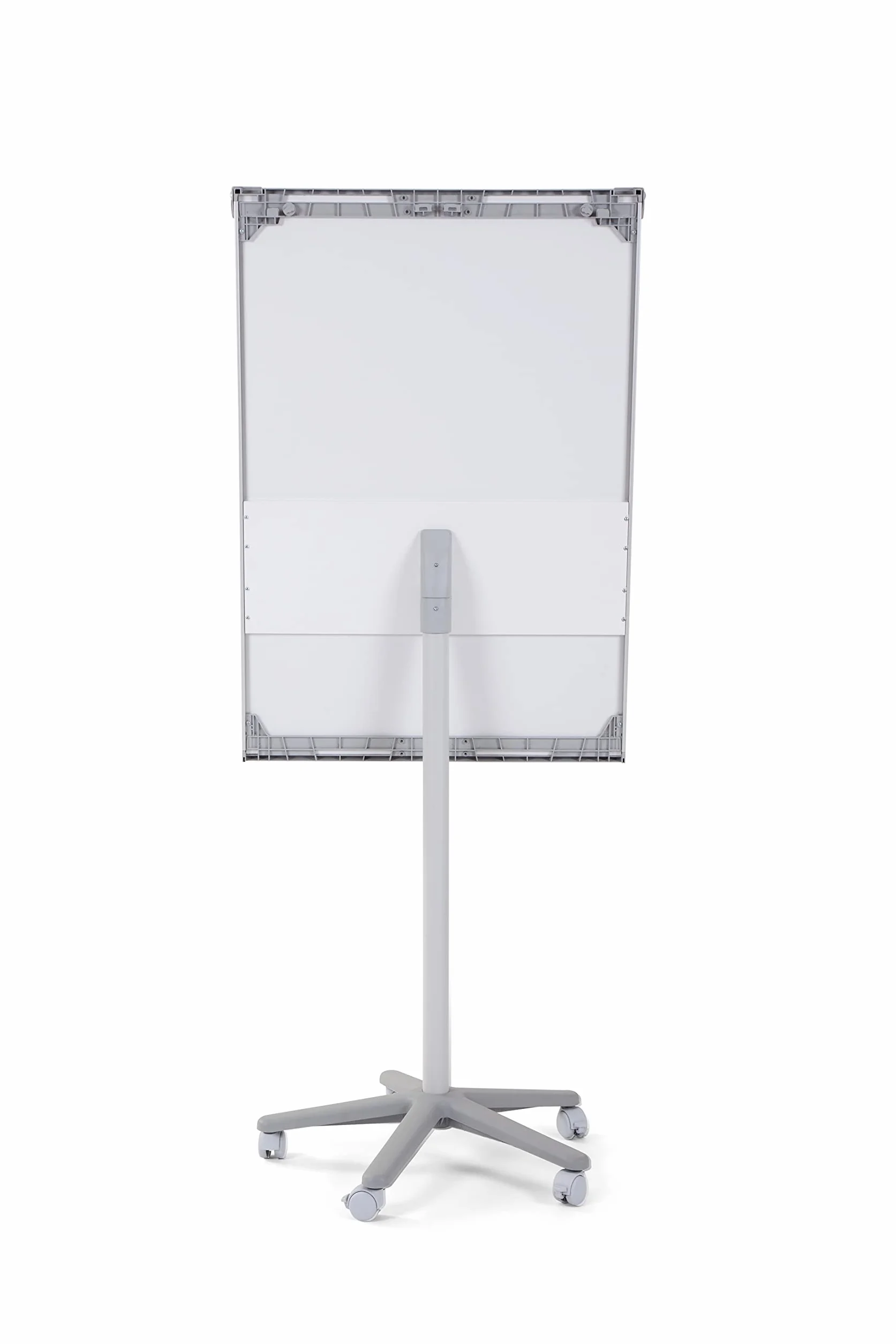 Bi-Office Chevalet de Conférence Mobile Smart, Magnétique, Gris, Cadre Aluminium 70X100 cm