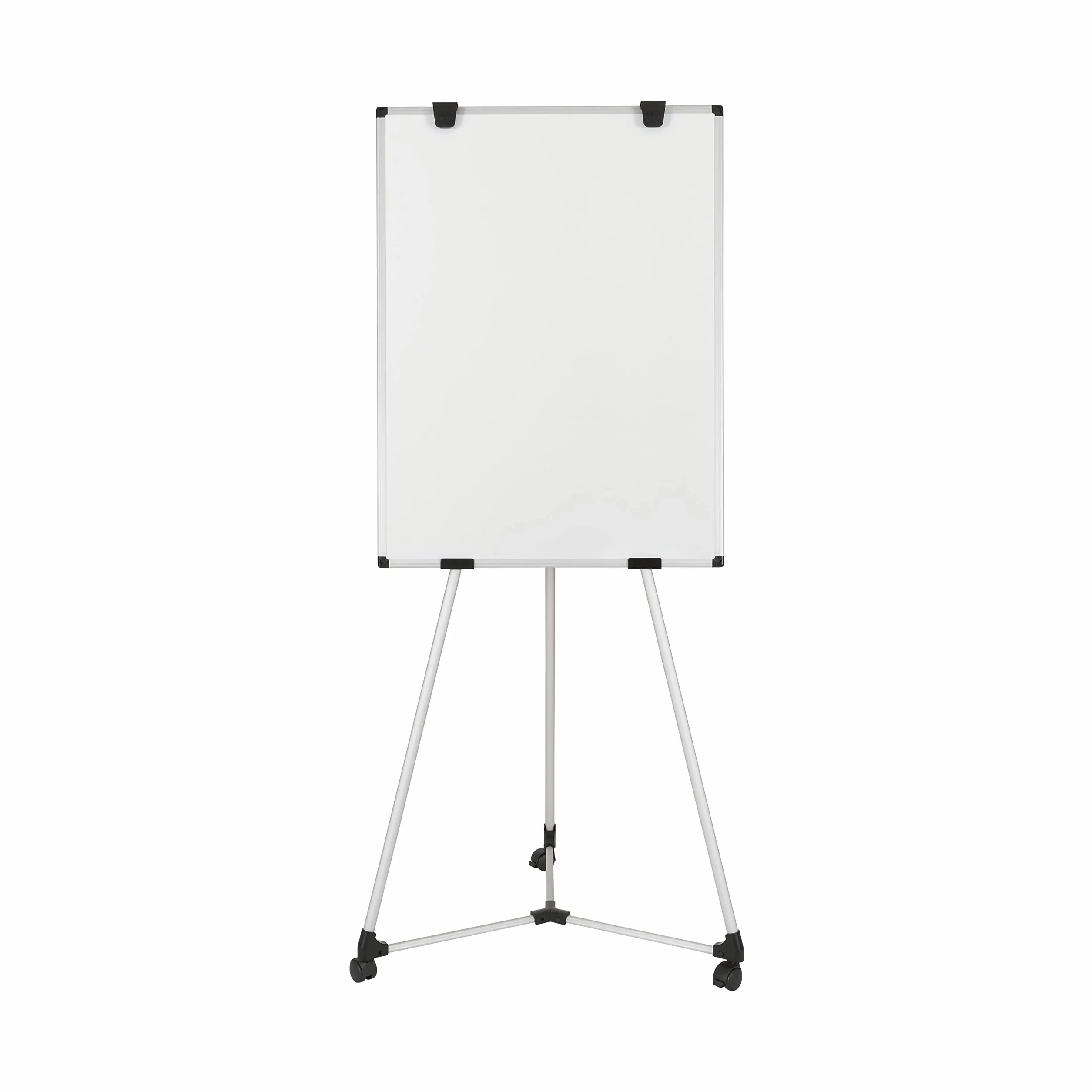Bi-Office Earth Kyoto Chevalet de Conférence Mobile Magnétique, 70 X 100 cm (Taille Euro), Surface en Acier laqué Effaçable à Sec, Cadre en Aluminium