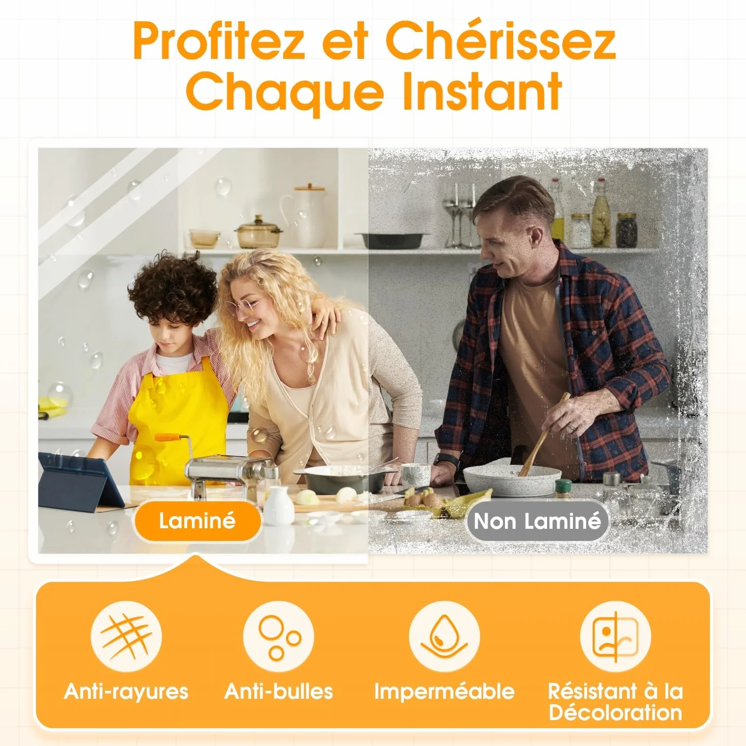 Crenova Plastifieuse A3, Chauffe rapide, Modes chaud et froid, avec 10 pochettes et arrondisseur d'angles, noir