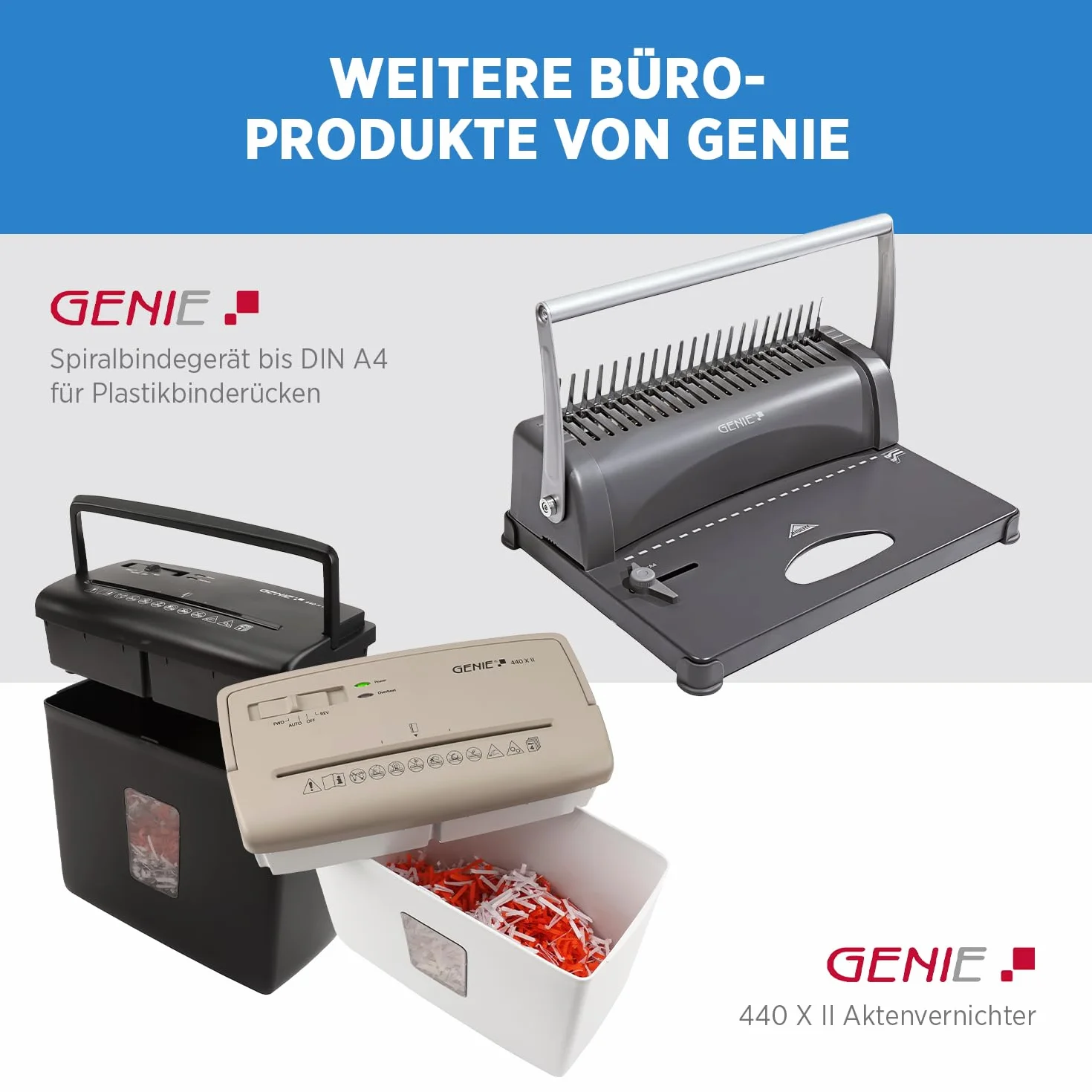 GENIE LA 400 Plastifieuse A4 à chaud 2 rouleaux chauffants Machine à plastifier