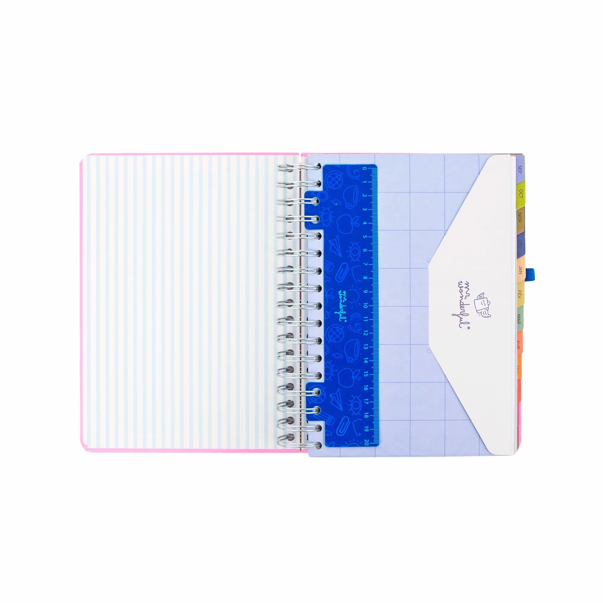 Agenda Mr. Wonderful 2026-27 Journalier Si la vie te donne des citrons