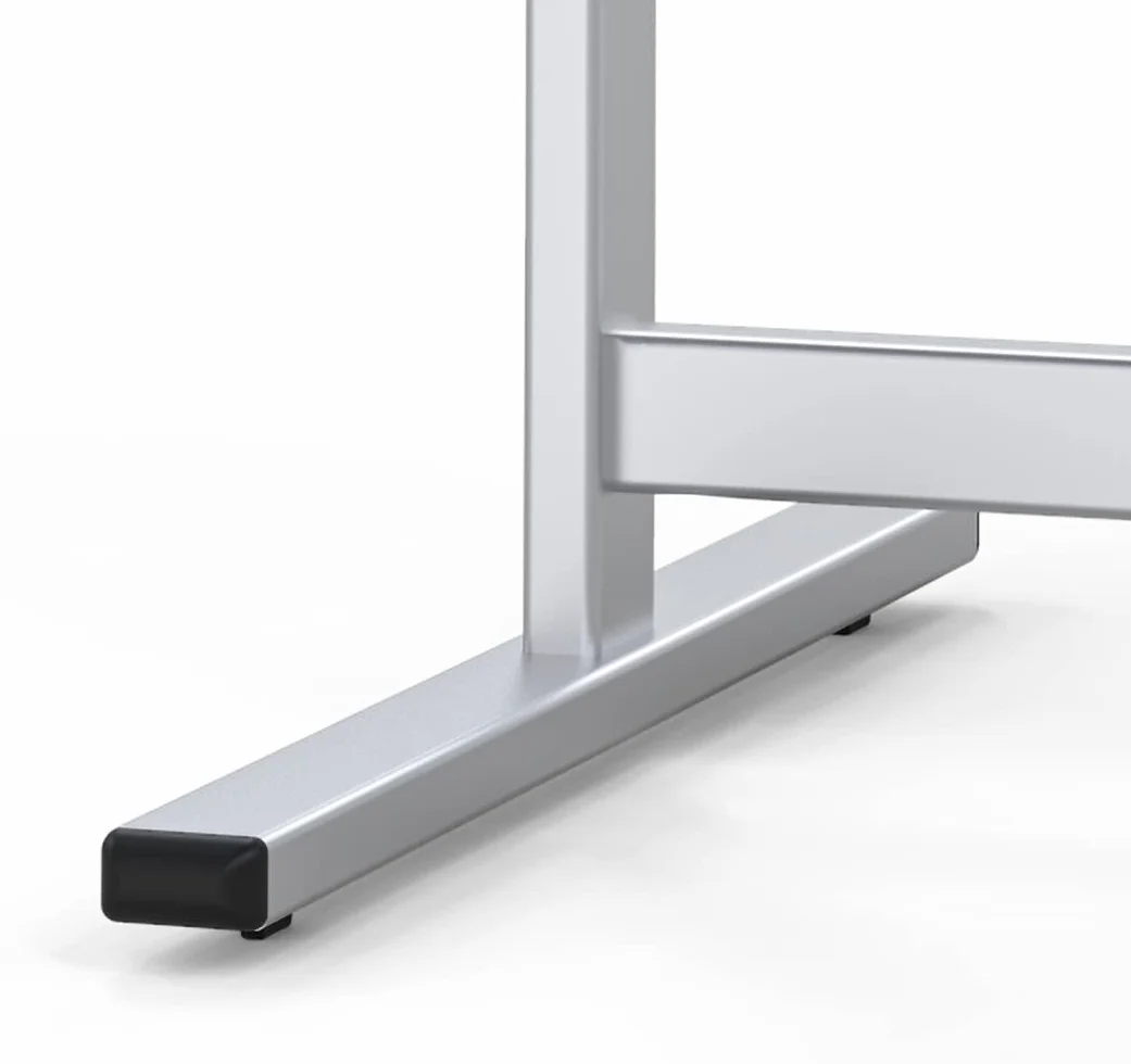 Viz-Pro Support magnétique double face pour tableau blanc Cadre et support en aluminium 1200 x 600 mm
