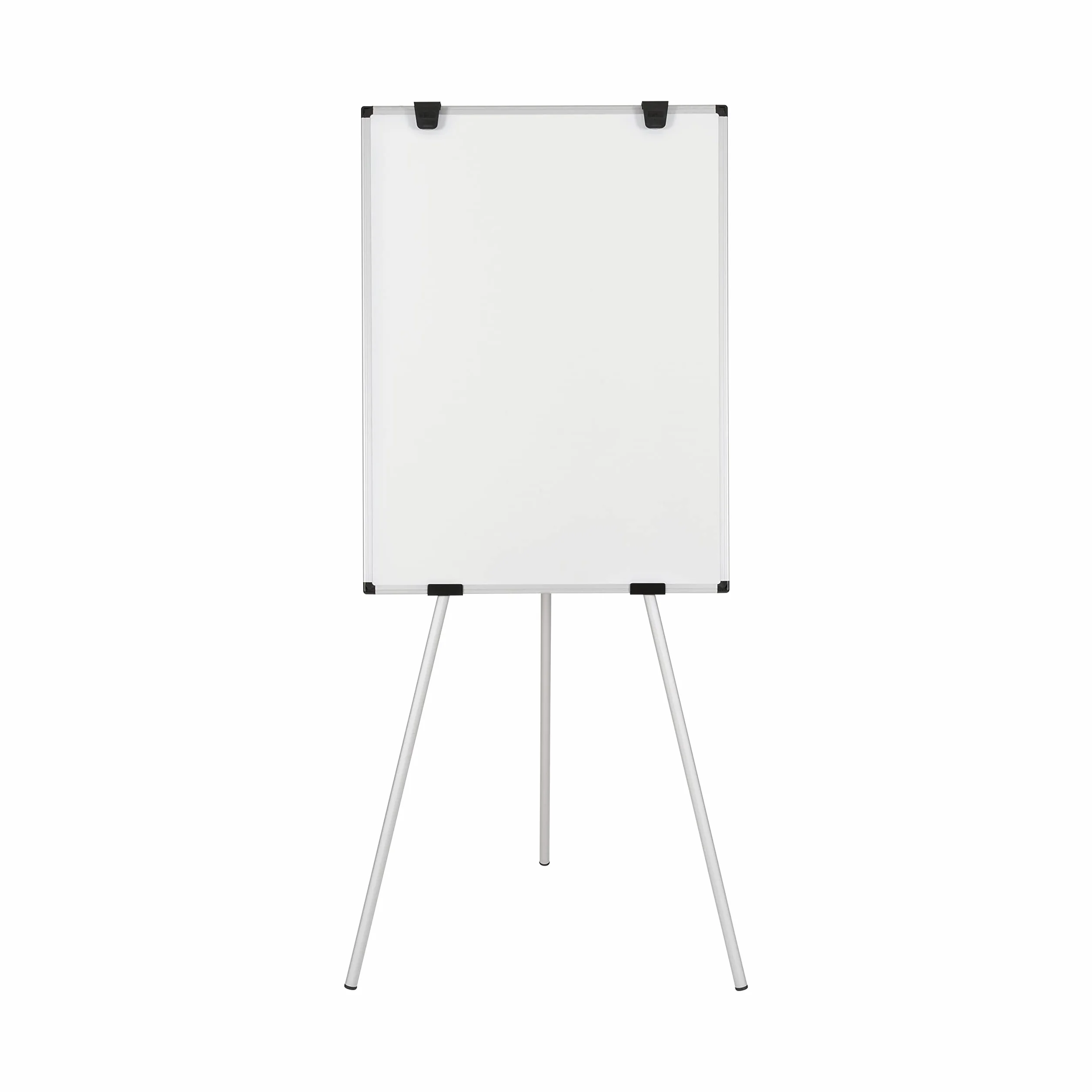 Bi-Office Earth Kyoto Chevalet de Conférence Trépied Non Magnétique, 70 X 100 cm (Taille Euro), Surface Effaçable à Sec, Cadre en Aluminium