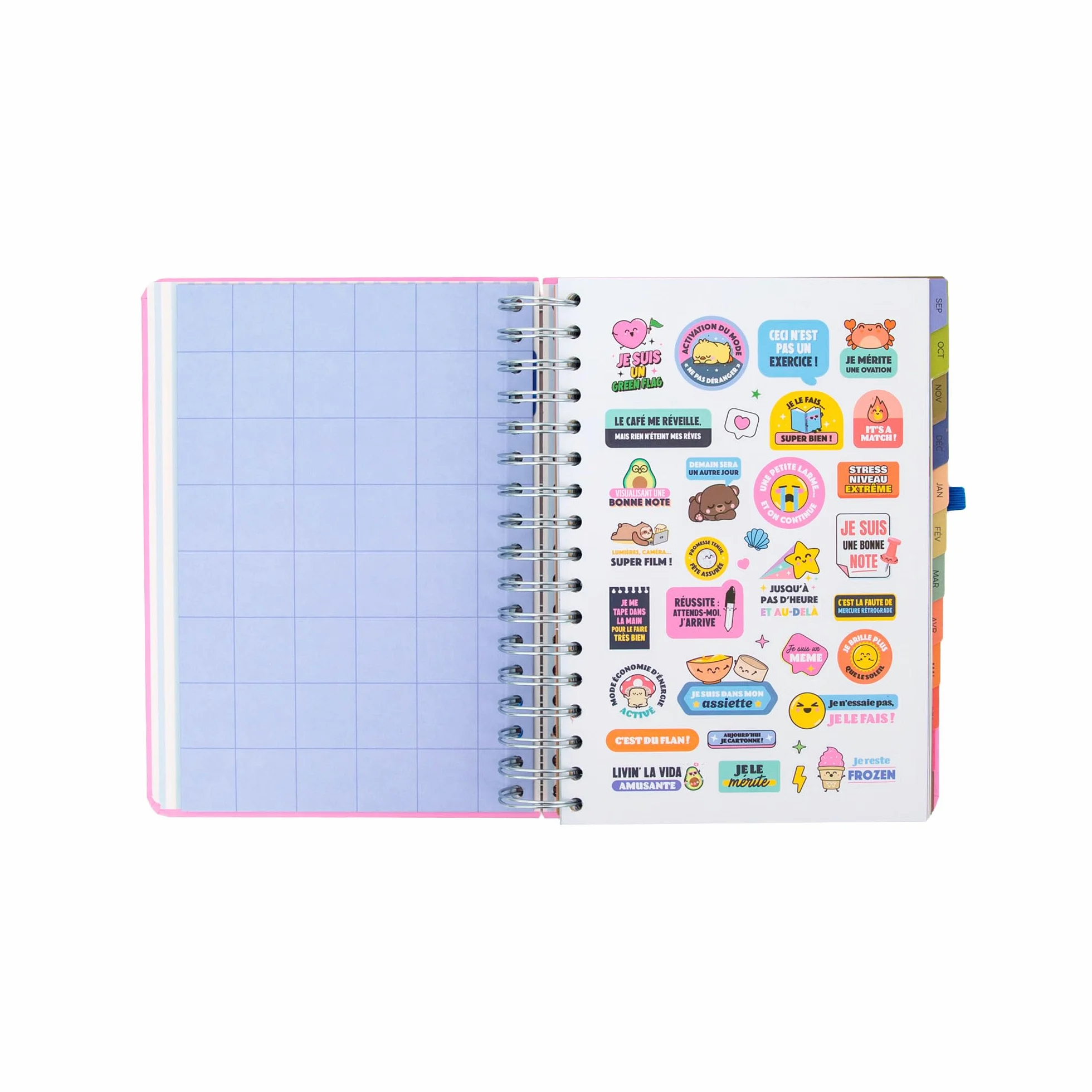 Agenda Mr. Wonderful 2026-27 Journalier Si la vie te donne des citrons