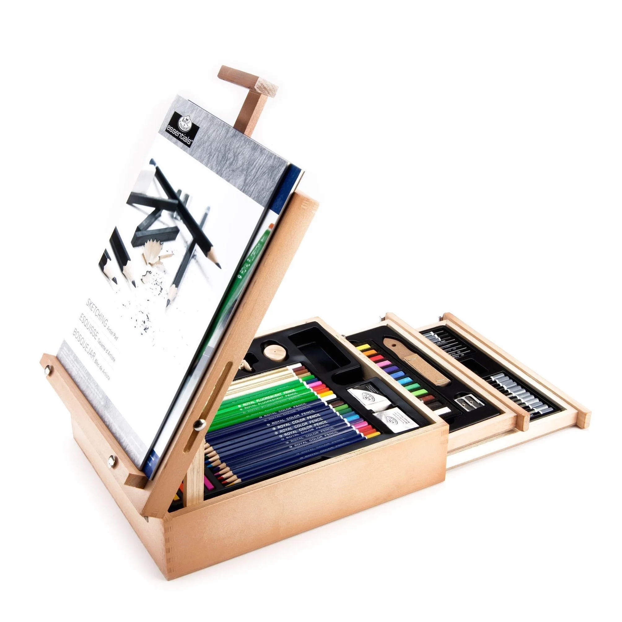 Royal and Langnickel Ensemble chevalet esquisse et dessin pour artiste