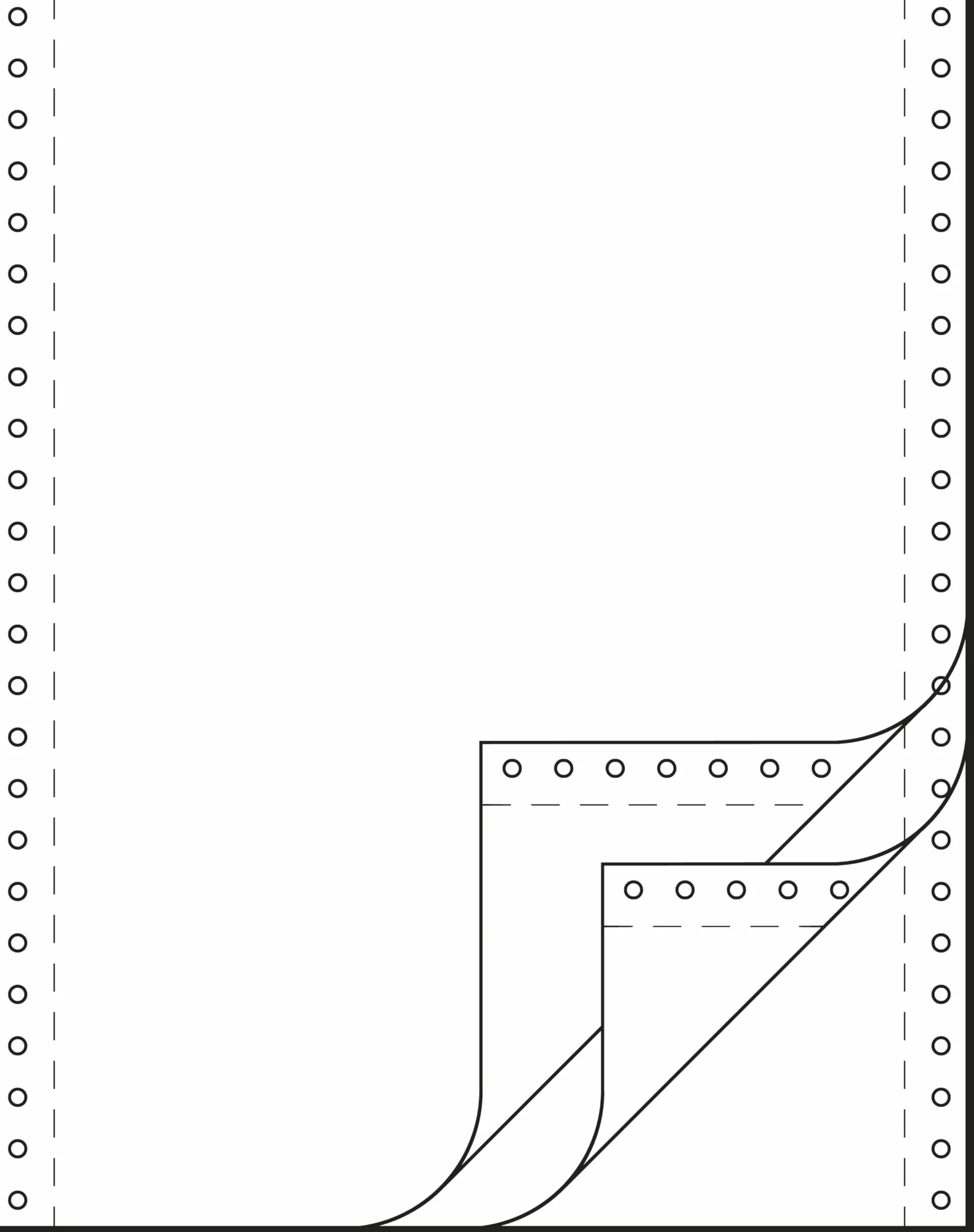 Sigel Papier continu A4 240 x 30,48 cm