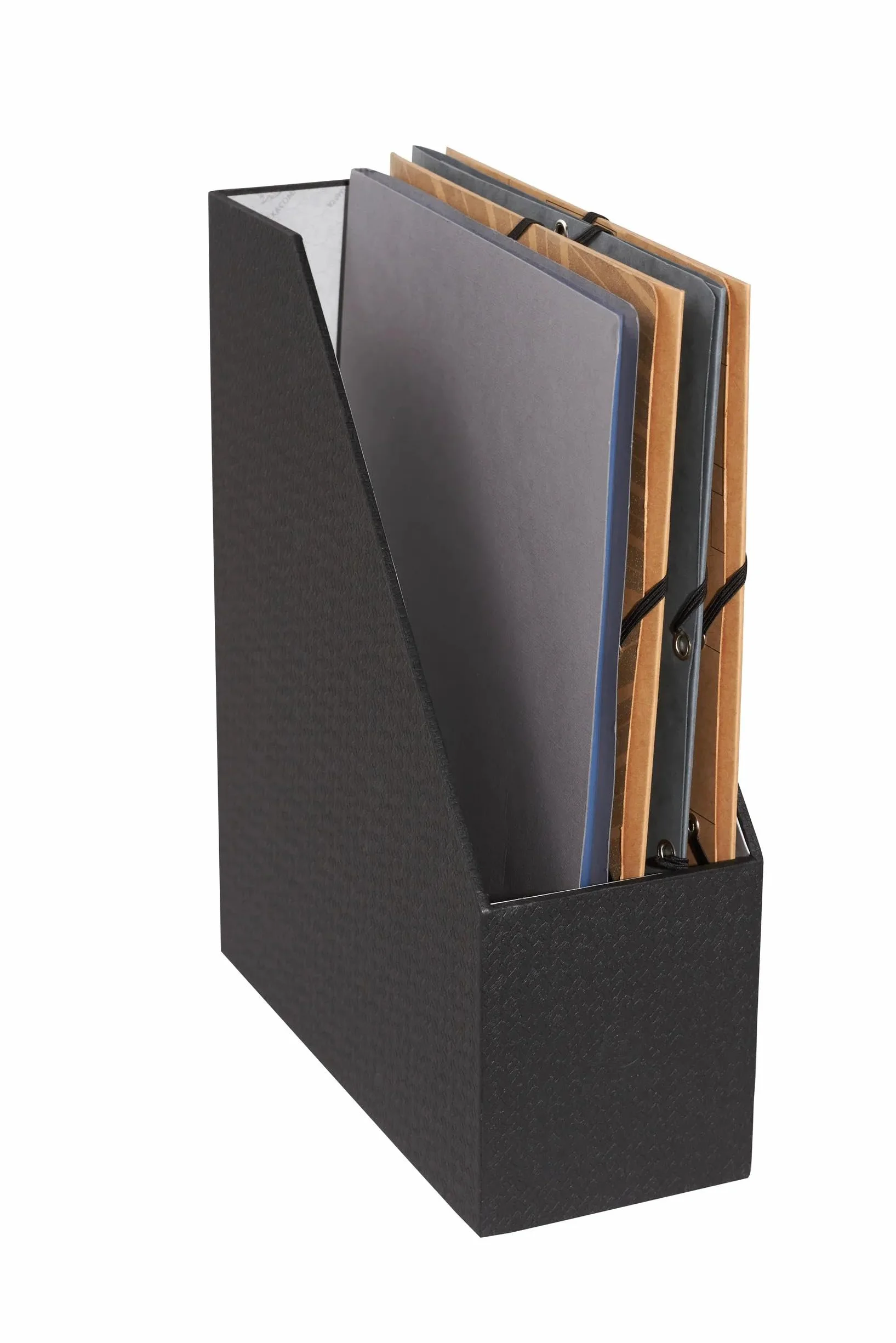 Exacompta Office By Me porte-revues carton A4 A4+ 31x25x10 cm Noir