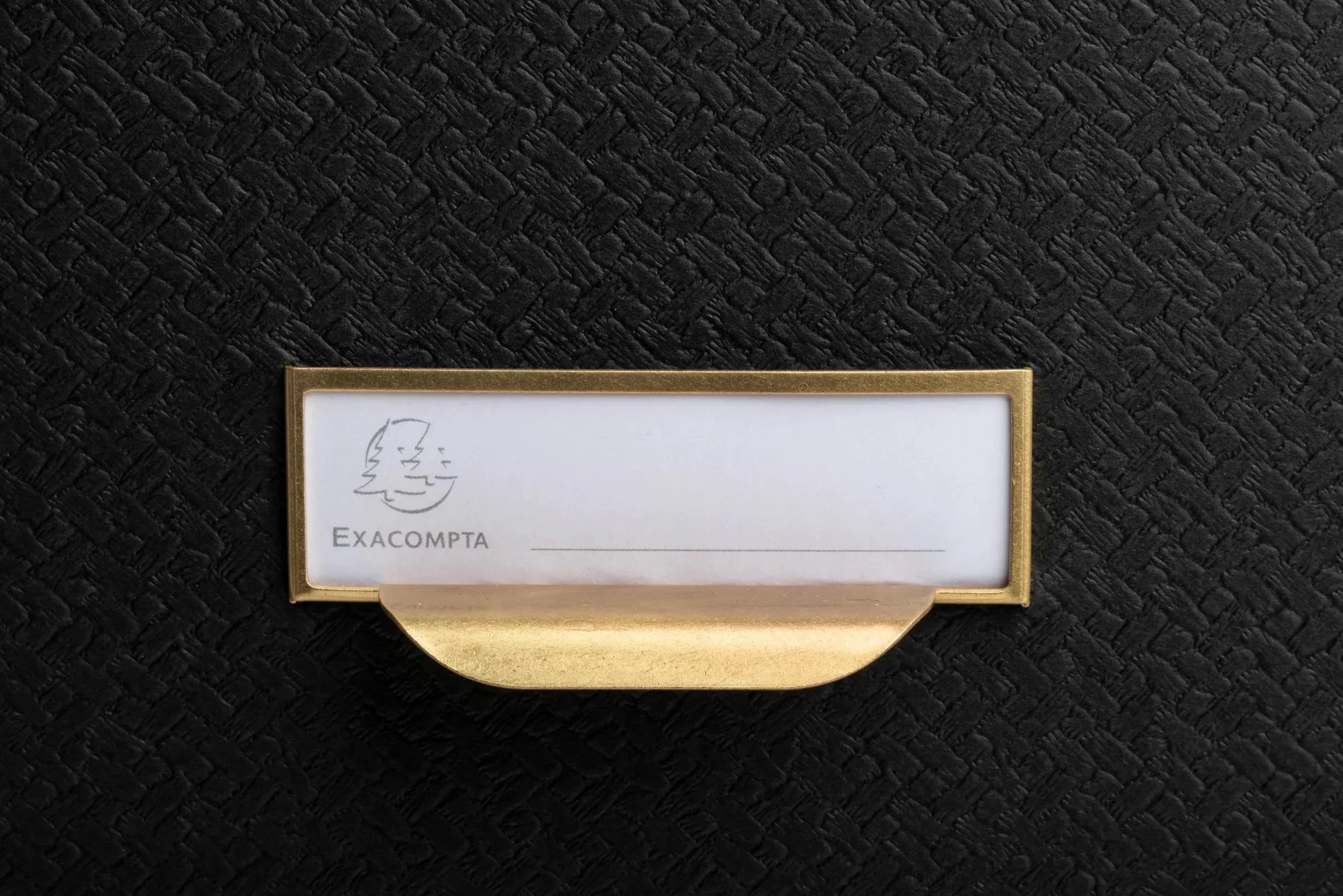 Exacompta Office By Me porte-revues carton A4 A4+ 31x25x10 cm Noir