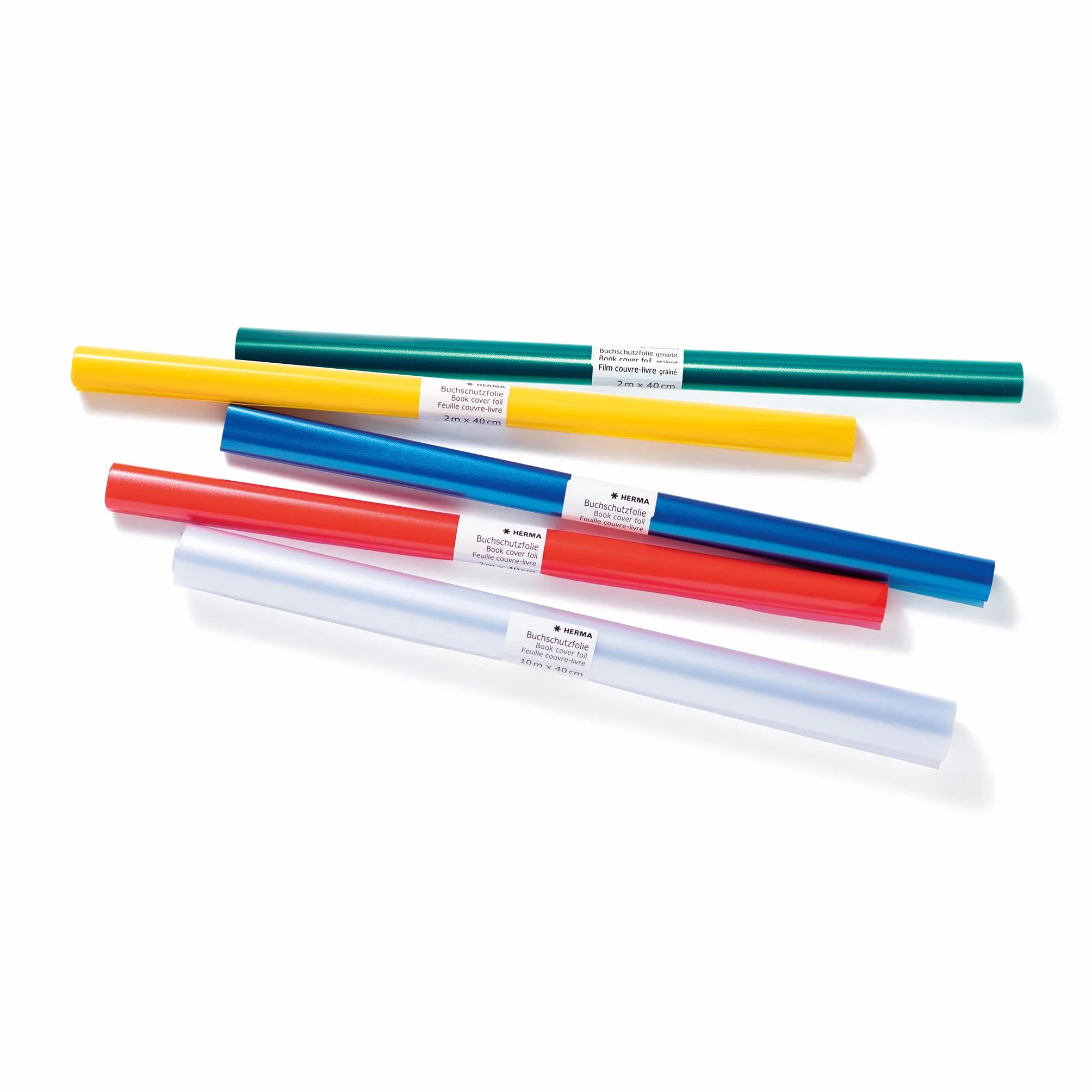 HERMA Film couvre-livres PP Transparent 400 mm x 50 m