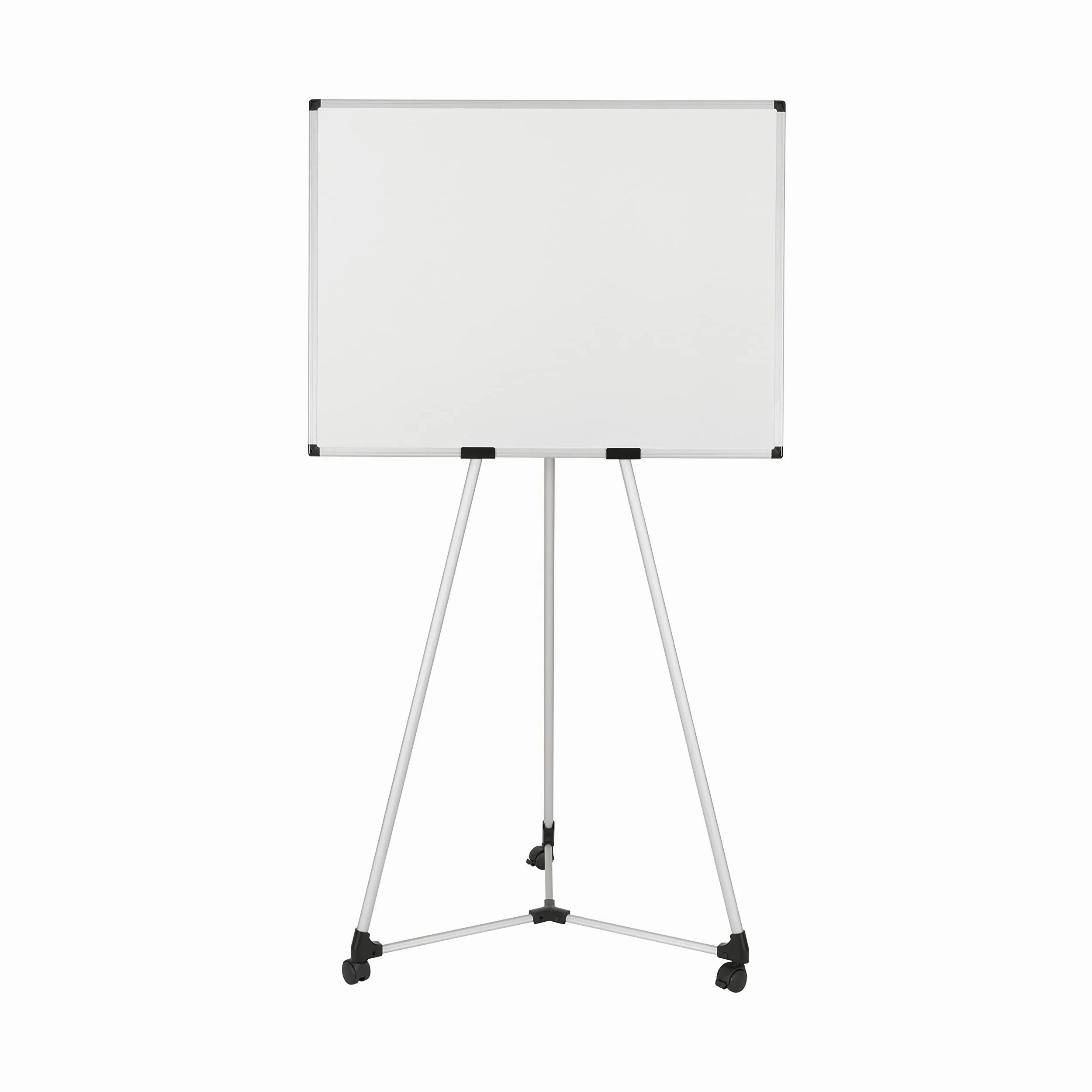 Bi-Office Earth Kyoto Chevalet de Conférence Mobile Magnétique, 70 X 100 cm (Taille Euro), Surface en Acier laqué Effaçable à Sec, Cadre en Aluminium