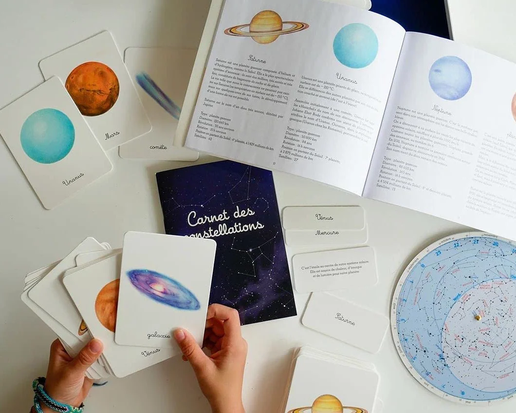Mon coffret Montessori astronomie dès 5 ans