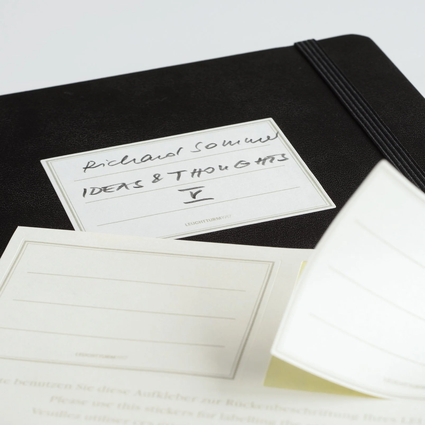 Leuchtturm1917 Carnet Medium A5 Pointillé 249 pages Noir