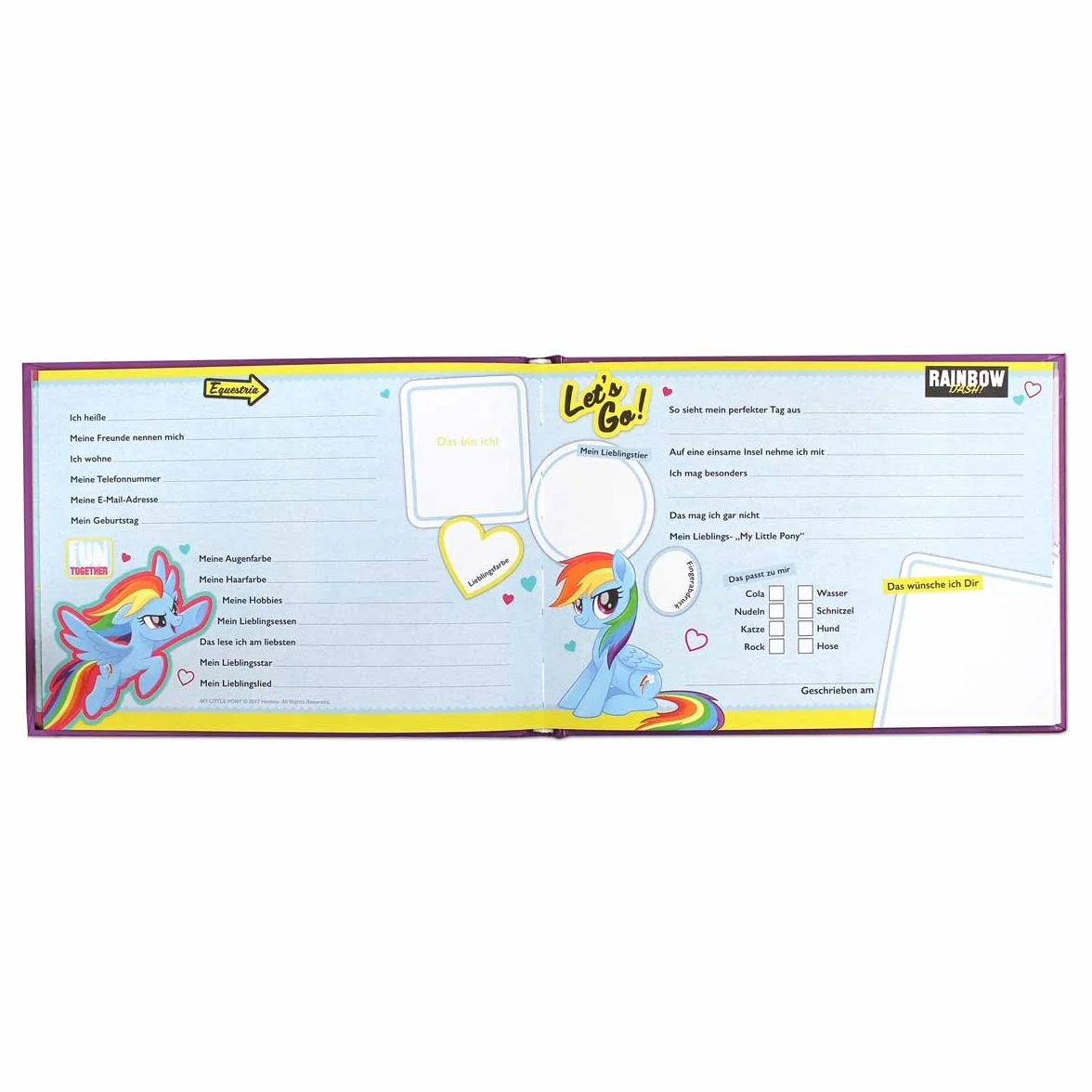 MY LITTLE PONY Le livre d'amis du film